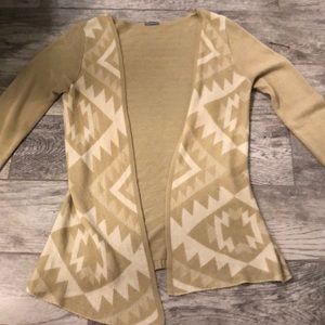 Patterned cardigan